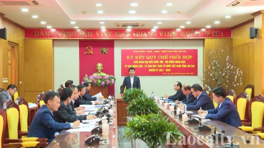 Đoàn đại biểu Quốc hội tỉnh Lào Cai triển khai nhiệm vụ trọng tâm năm 2023
