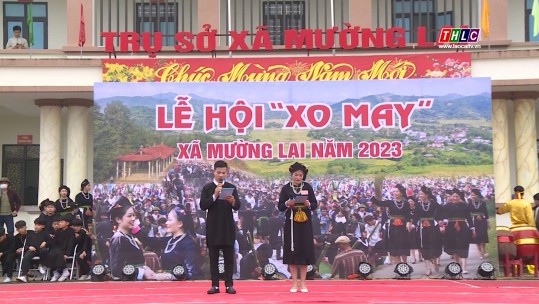 Tưng bừng lễ hội Xo May của người Tày tại huyện Lục Yên, tỉnh Yên Bái