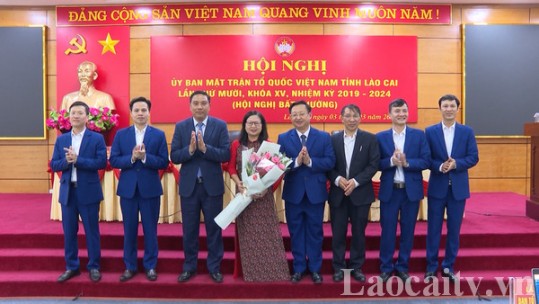 Uỷ ban MTTQ Việt Nam tỉnh hiệp thương bầu bổ sung chức danh Phó Chủ tịch