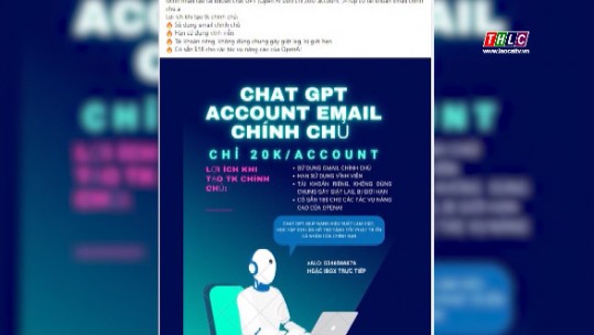 Cẩn trọng khi mua tài khoản ChatGPT