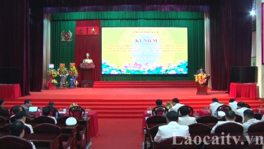 Công an tỉnh Lào Cai kỷ niệm 75 năm học tập 6 điều Bác dạy Công an nhân dân