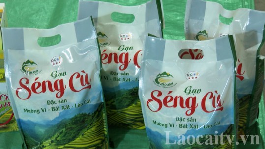 Liên kết tiêu thụ gạo Séng cù Mường Vi