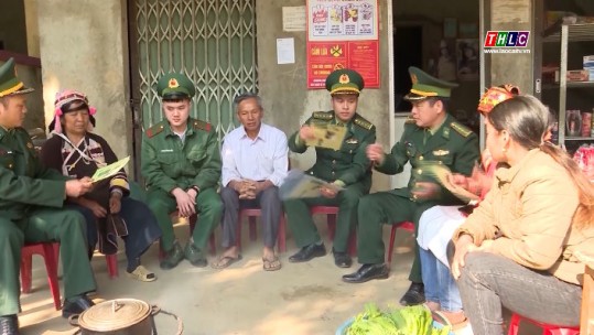 Người dân và lực lượng biên phòng Lai Châu chung sức bảo vệ chủ quyền an ninh biên giới