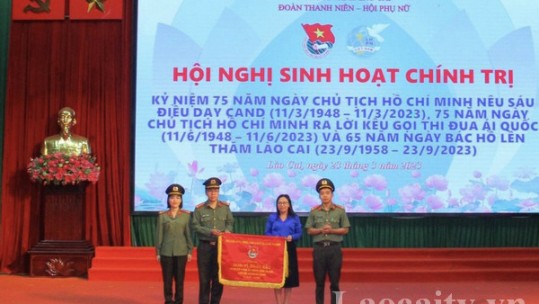 Công an tỉnh Lào Cai tổ chức sinh hoạt chính trị về Sáu điều Bác Hồ dạy