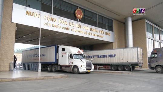 Gần 150.000 tấn trái cây được xuất khẩu qua Cửa khẩu Kim Thành