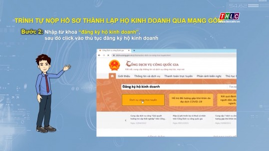 Thủ tục đăng ký hộ kinh doanh qua mạng