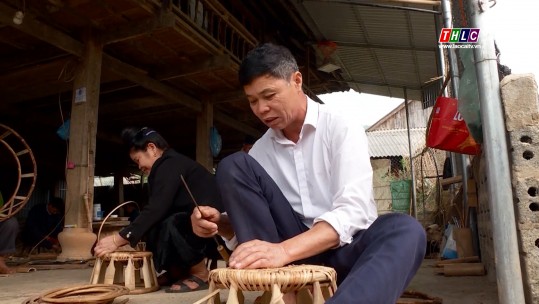 Giữ gìn nghề mây tre đan truyền thống tại Điện Biên