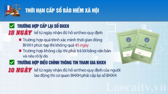 Thời hạn cấp sổ bảo hiểm xã hội