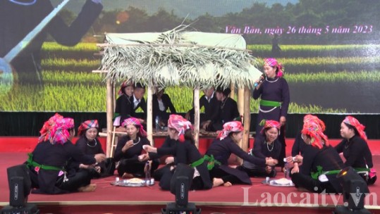 Liên hoan hát nôm Tày huyện Văn Bàn lần thứ 3 năm 2023