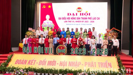 Đại hội Hội Nông dân thành phố Lào Cai