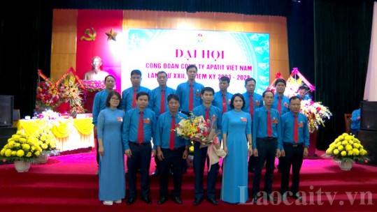Đại hội Công đoàn Công ty Apatit Việt Nam