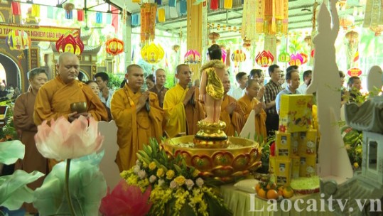 Giáo hội Phật giáo Việt Nam tỉnh Lào Cai tổ chức lễ Phật đản Phật lịch năm 2.567 - Dương lịch 2023