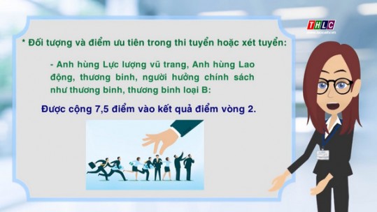 Chính sách cộng điểm ưu tiên trong tuyển dụng viên chức