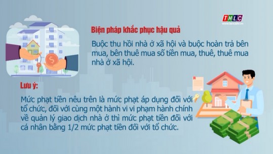 Mức phạt đối với hành vi rao bán nhà ở xã hội sai đối tượng