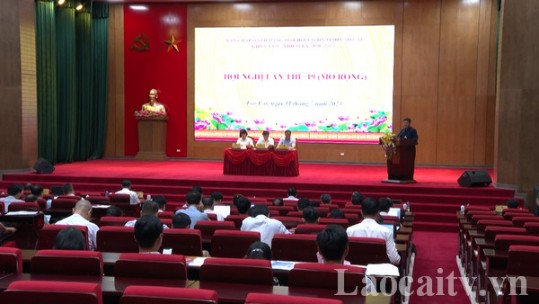 Đảng ủy Khối Cơ quan - Doanh nghiệp tỉnh Lào Cai sơ kết công tác