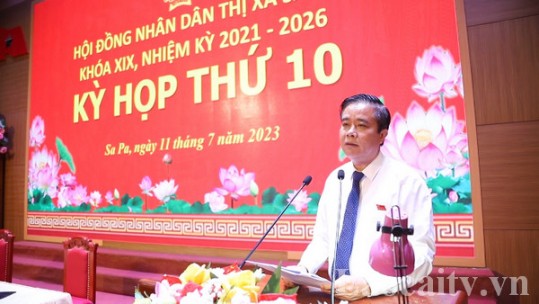 Kỳ họp thứ 10, HĐND thị xã Sa Pa khóa XIX