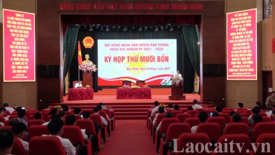 HĐND huyện Bảo Thắng tổ chức thành công kỳ họp giữa năm 2023