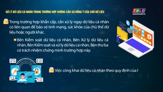 Trường hợp nào xử lý dữ liệu cá nhân không cần sự đồng ý của chủ dữ liệu?