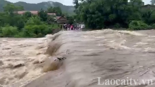 Lào Cai là một trong 10 địa phương thuộc vùng có nguy cơ cao ảnh hưởng bởi mưa lũ