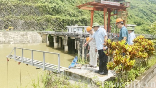 Sở Công Thương kiểm tra công tác vận hành thủy điện trên địa bàn huyện Bát Xát