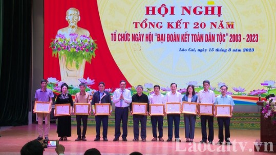 Tổng kết 20 năm ngày hội “Đại đoàn kết toàn dân tộc” giai đoạn 2003 - 2023