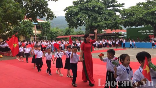 Ngày 21/8, trên 14.000 học sinh lớp 1 tựu trường