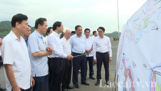 Đoàn đại biểu Thành ủy Hải Phòng khảo sát tại Lào Cai