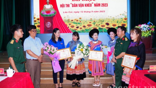 Bế mạc Hội thi dân vận khéo năm 2023