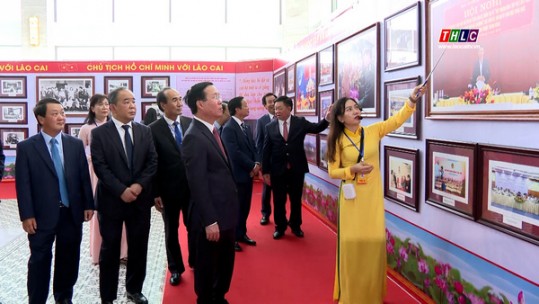 Gần 400 ấn phẩm được trưng bày tại Lễ kỷ niệm 65 năm ngày Bác Hồ thăm Lào Cai