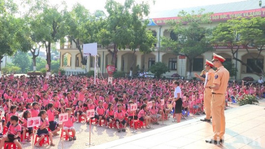 Tăng cường tuyên truyền, giáo dục pháp luật an toàn giao thông cho học sinh