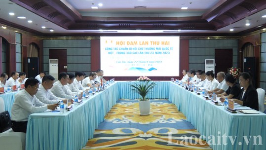 Hội đàm lần thứ 2 công tác chuẩn bị Hội chợ Thương mại Quốc tế Việt - Trung 2023