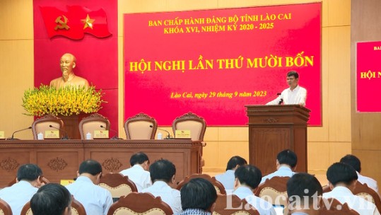 14/24 chỉ tiêu Tỉnh ủy đề ra năm 2023 đạt trên 70%