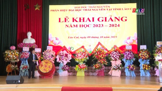 Phân hiệu Đại học Thái Nguyên tại Lào Cai khai giảng năm học 2023 - 2024