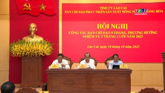 Ban Chỉ đạo Phát triển nông nghiệp hàng hóa tỉnh triển khai nhiệm vụ những tháng cuối năm