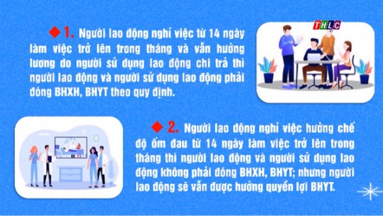 Các trường hợp người lao động nghỉ việc 14 ngày trở lên