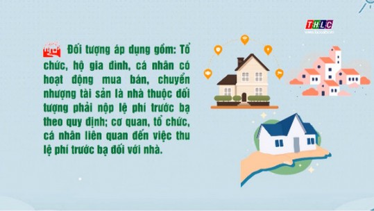 Mức phí trước bạ đối với nhà và tỉ lệ phần trăm còn lại của nhà chịu lệ phí trước bạ tại tỉnh Lào Cai