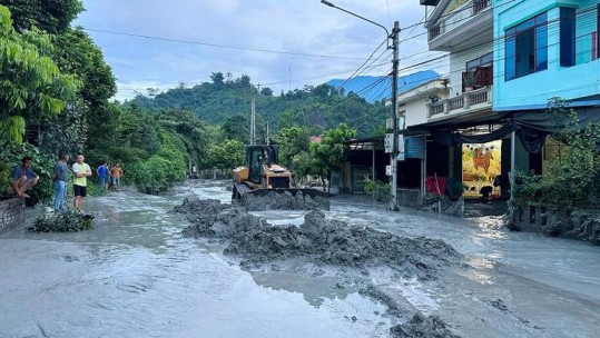 THÔNG CÁO BÁO CHÍ Kết quả khắc phục và nguyên nhân gây ra sự cố vỡ cống thoát nước mặt của hồ thải quặng đuôi Nhà máy tuyển đồng Tả Phời, xã Tả Phời, thành phố Lào Cai