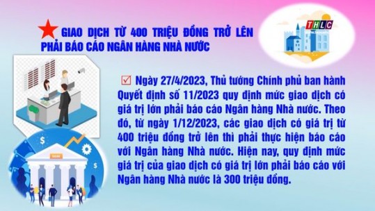 Một số chính sách mới có hiệu lực từ tháng 12/2023