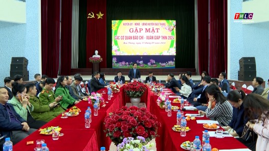 Bảo Thắng gặp mặt báo chí, nhân dịp Tết Nguyên đán Giáp Thìn 2024