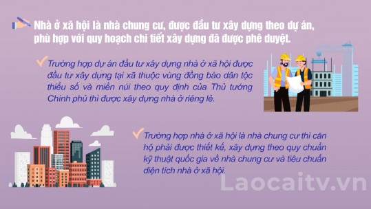 Quy định về loại nhà và tiêu chuẩn diện tích nhà ở xã hội từ 01/01/2025