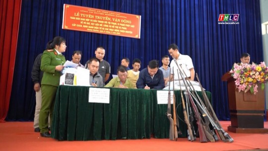 Lào Cai: Nhân dân cung cấp hơn 1.300 nguồn tin