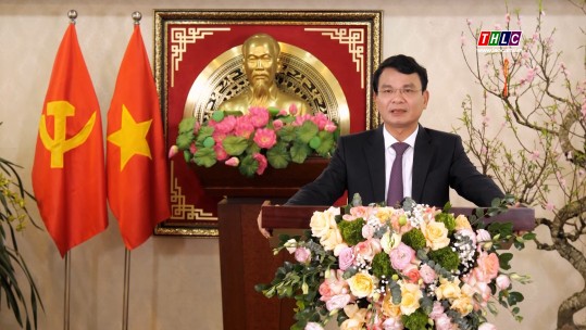 Đồng chí Đặng Xuân Phong, Bí thư Tỉnh ủy chúc tết nhân dịp năm mới Giáp Thìn 2024