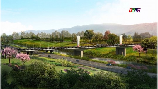 Dự kiến quý I năm 2024 triển khai xây dựng cầu đường bộ qua sông Hồng khu vực Bản Vược, huyện Bát Xát