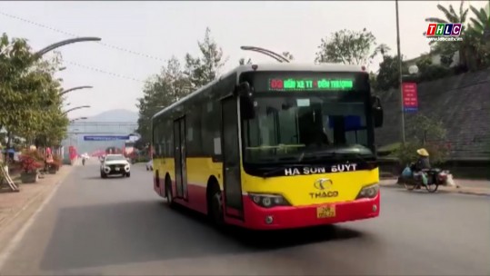 Điều chỉnh tạm thời biểu đồ chạy tuyến xe buýt số 03 trong dịp Lễ hội xuân Đền Thượng