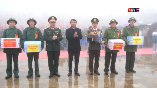 Lào Cai tưng bừng ngày hội giao, nhận quân năm 2024