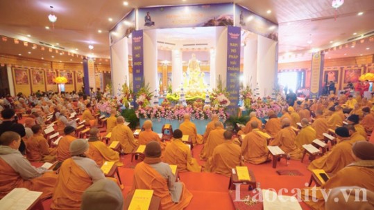 Hơn 500 người dự Đại lễ cầu quốc thái dân an tại quần thể văn hóa tâm linh Fansipan