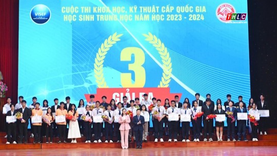 2 dự án của học sinh Lào Cai đoạt giải tại Cuộc thi Khoa học - kỹ thuật cấp quốc gia học sinh trung học năm học 2023 – 2024