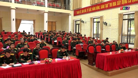 Đảng ủy Quân sự tỉnh tổ chức hội nghị học tập, quán triệt thực hiện chỉ thị, kết luận của Bộ Chính trị