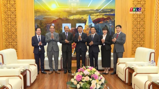 Đại sứ đặc mệnh toàn quyền Ấn Độ tại Việt Nam thăm và làm việc tại tỉnh Lào Cai