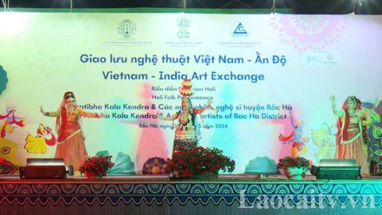 Đặc sắc đêm giao lưu nghệ thuật Việt Nam - Ấn Độ